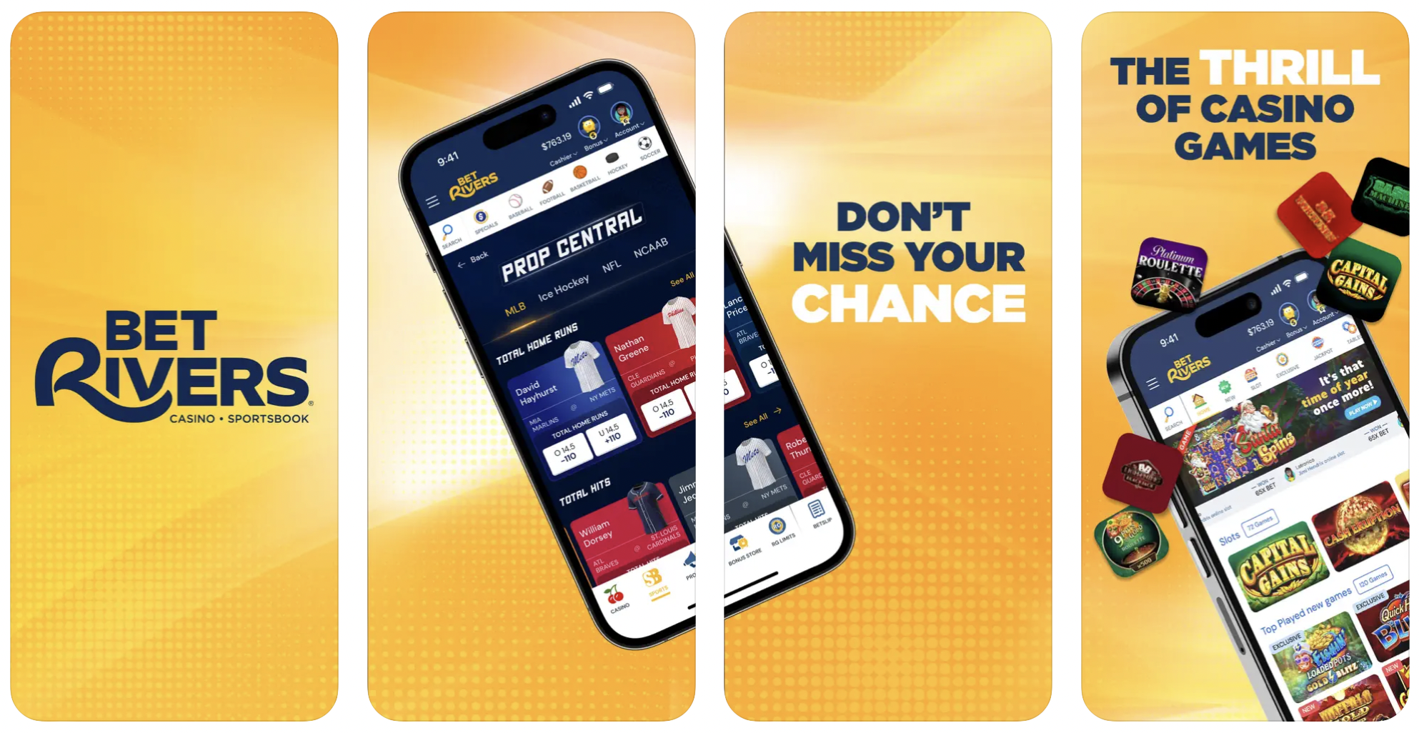 Betrivers online casino app