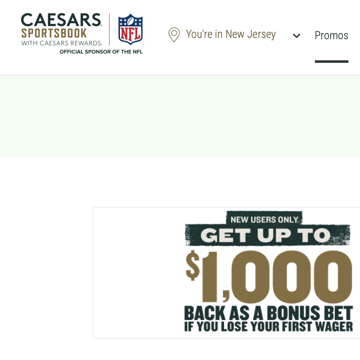 Caesars Online SportsBook